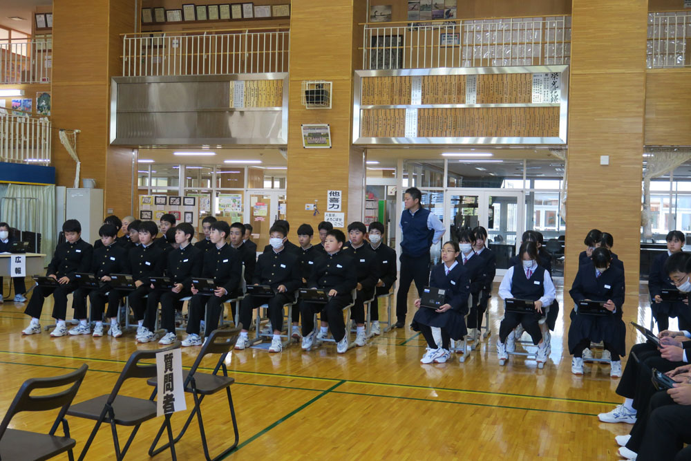 後期生徒総会の様子6